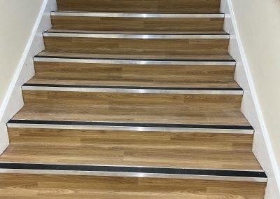 St Andrews School Chedworth Safety flooring on flooring with nosings